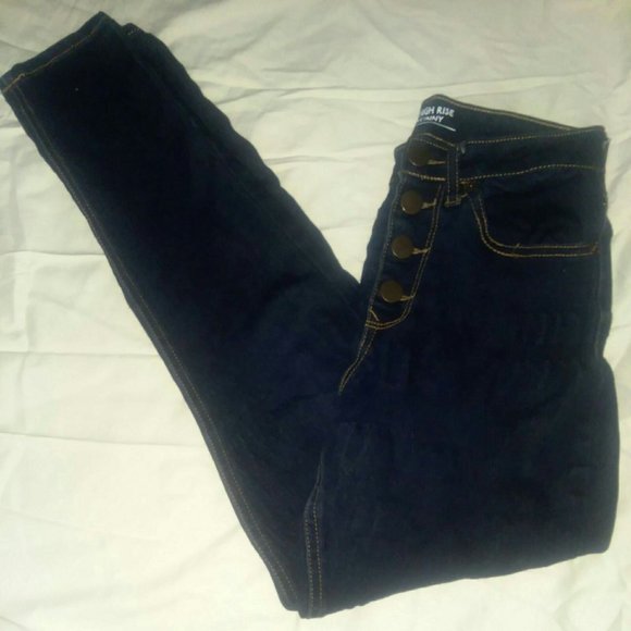 No Boundaries Womens Jeans Blue 7 Skinny - Picture 5 of 6